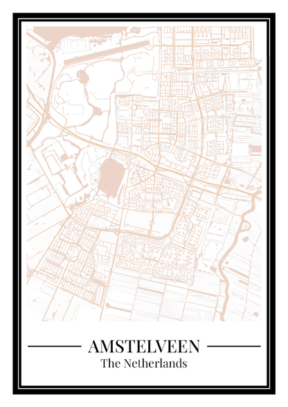 Amstelveen - Poster Warm Sand