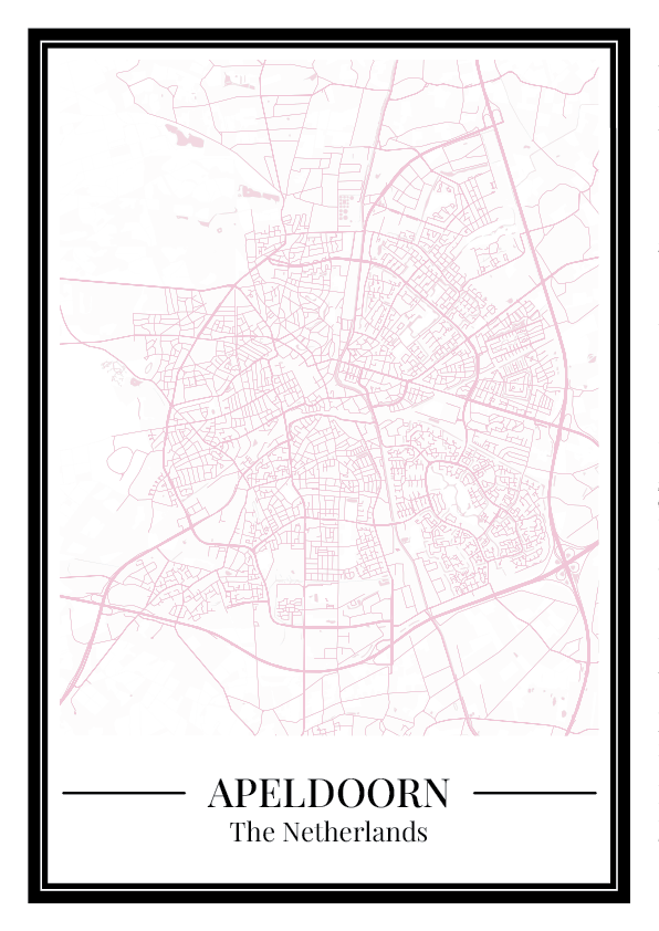 Apeldoorn - Poster Blush Pink