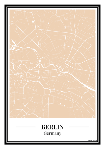 Berlin - Poster Warm Sand