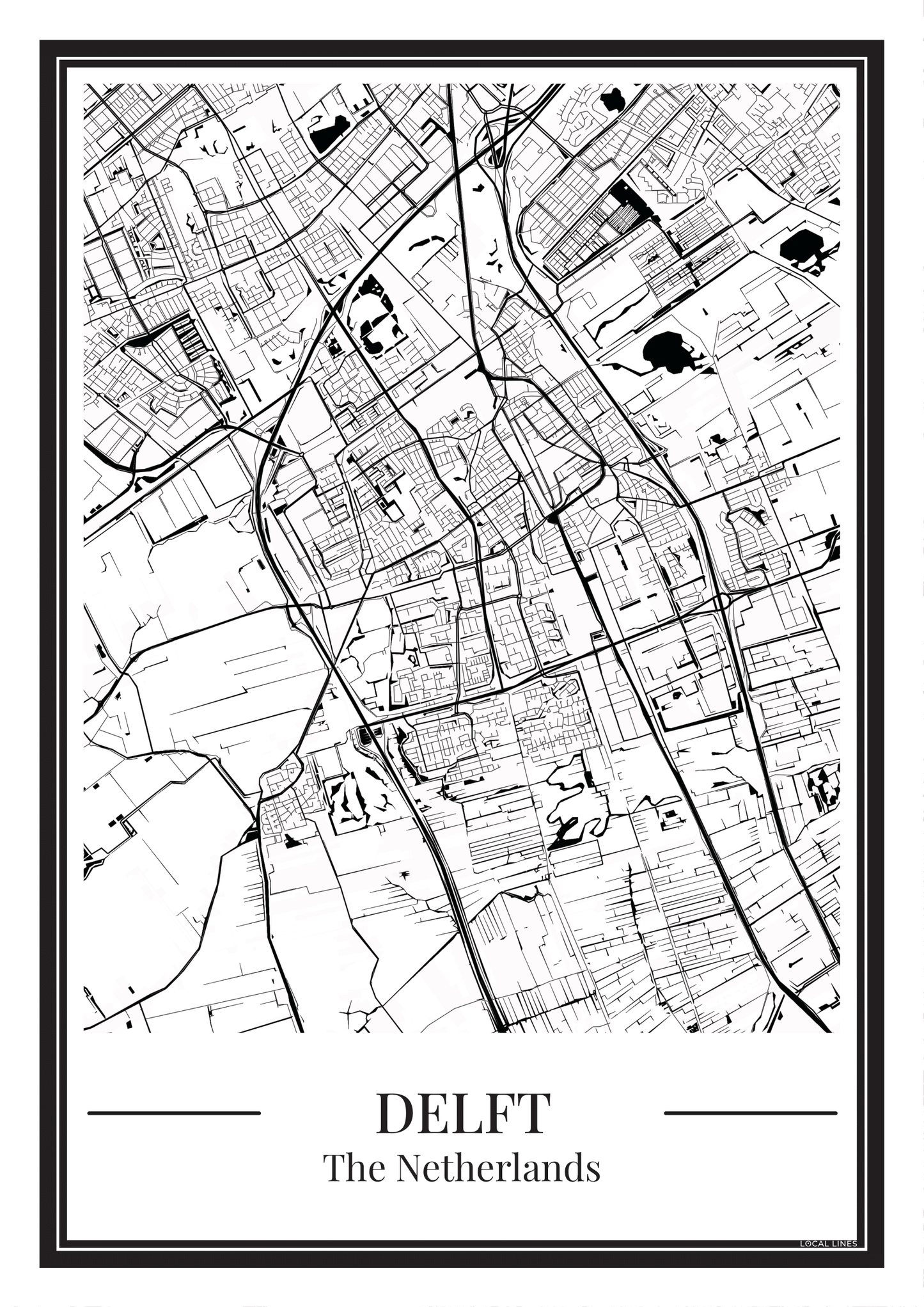 Delft - Poster Classic