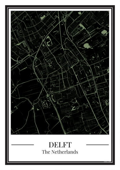 Delft - Poster Cool Mint