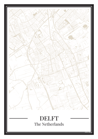 Delft - Poster Warm Sand