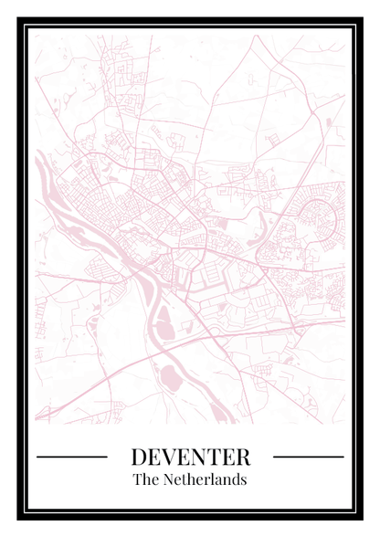 Deventer - Poster Blush Pink