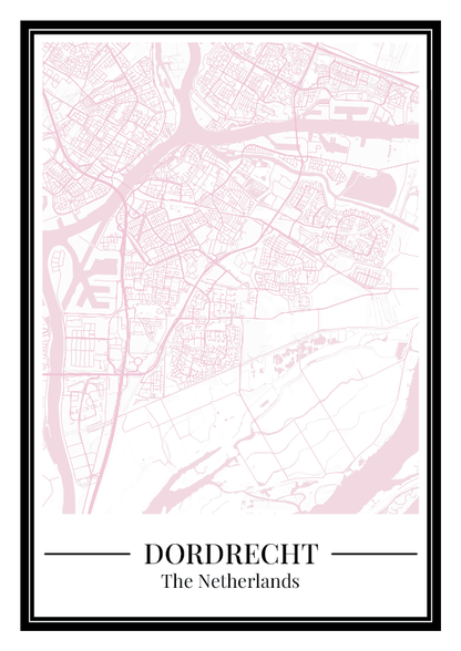Dordrecht - Poster Blush Pink