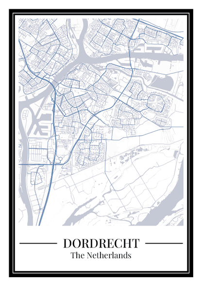 Dordrecht - Poster Slate Blue