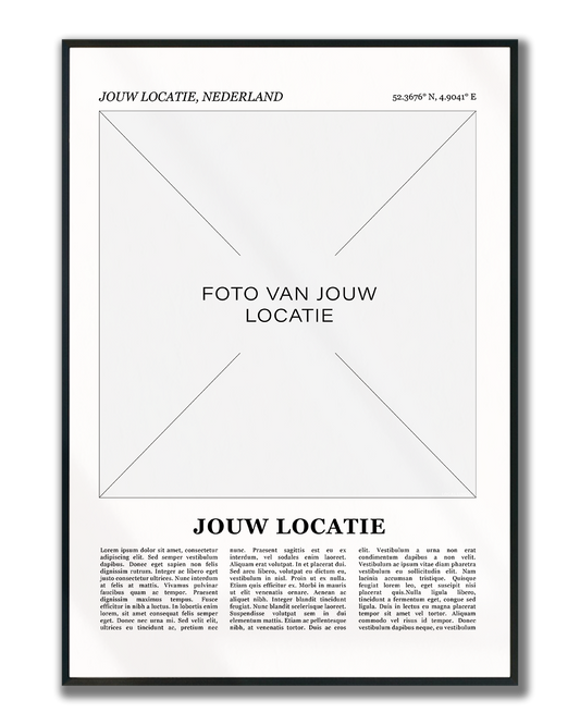 Custom Stad Poster | Fotoprint