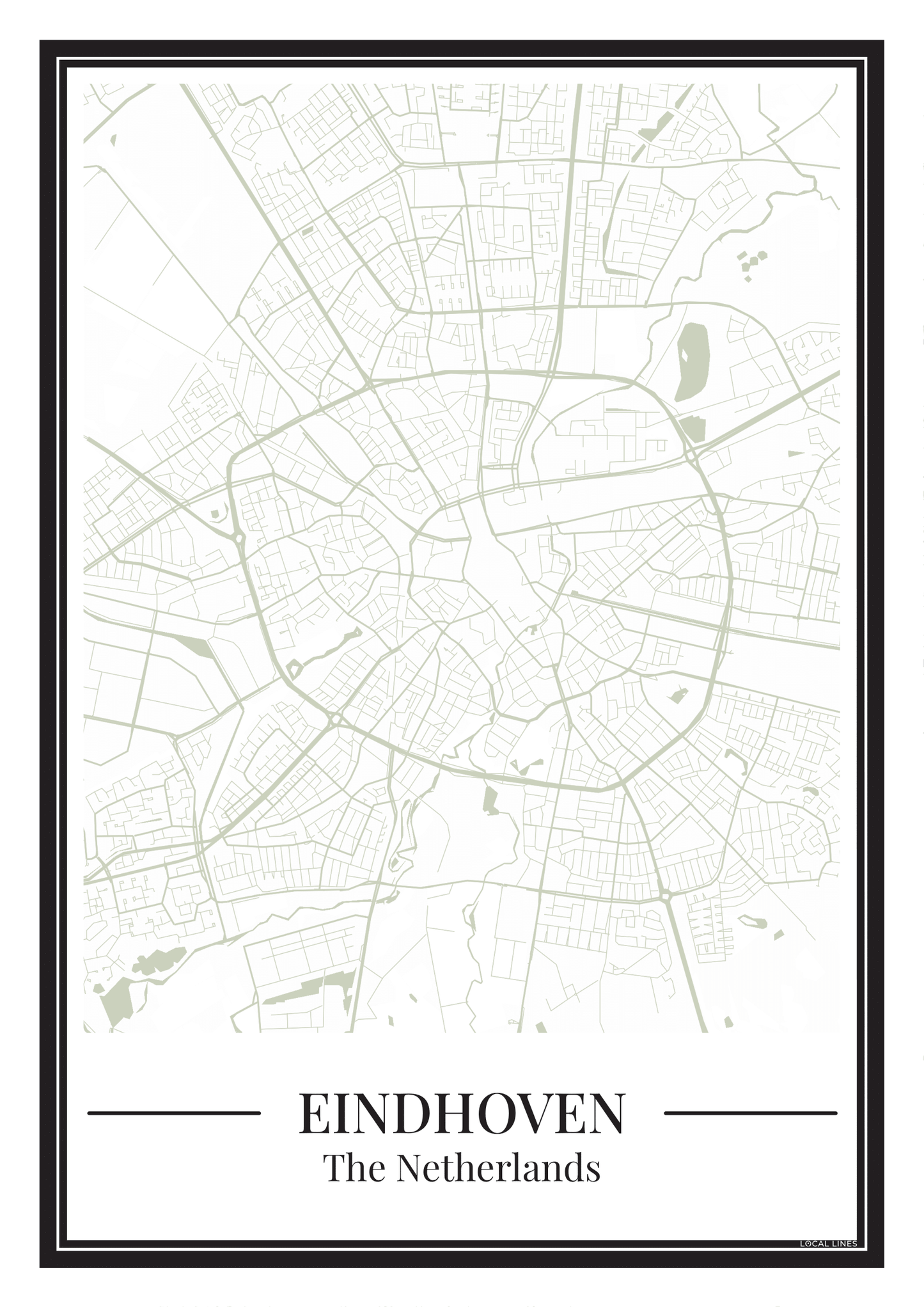 Eindhoven - Poster Sage Green
