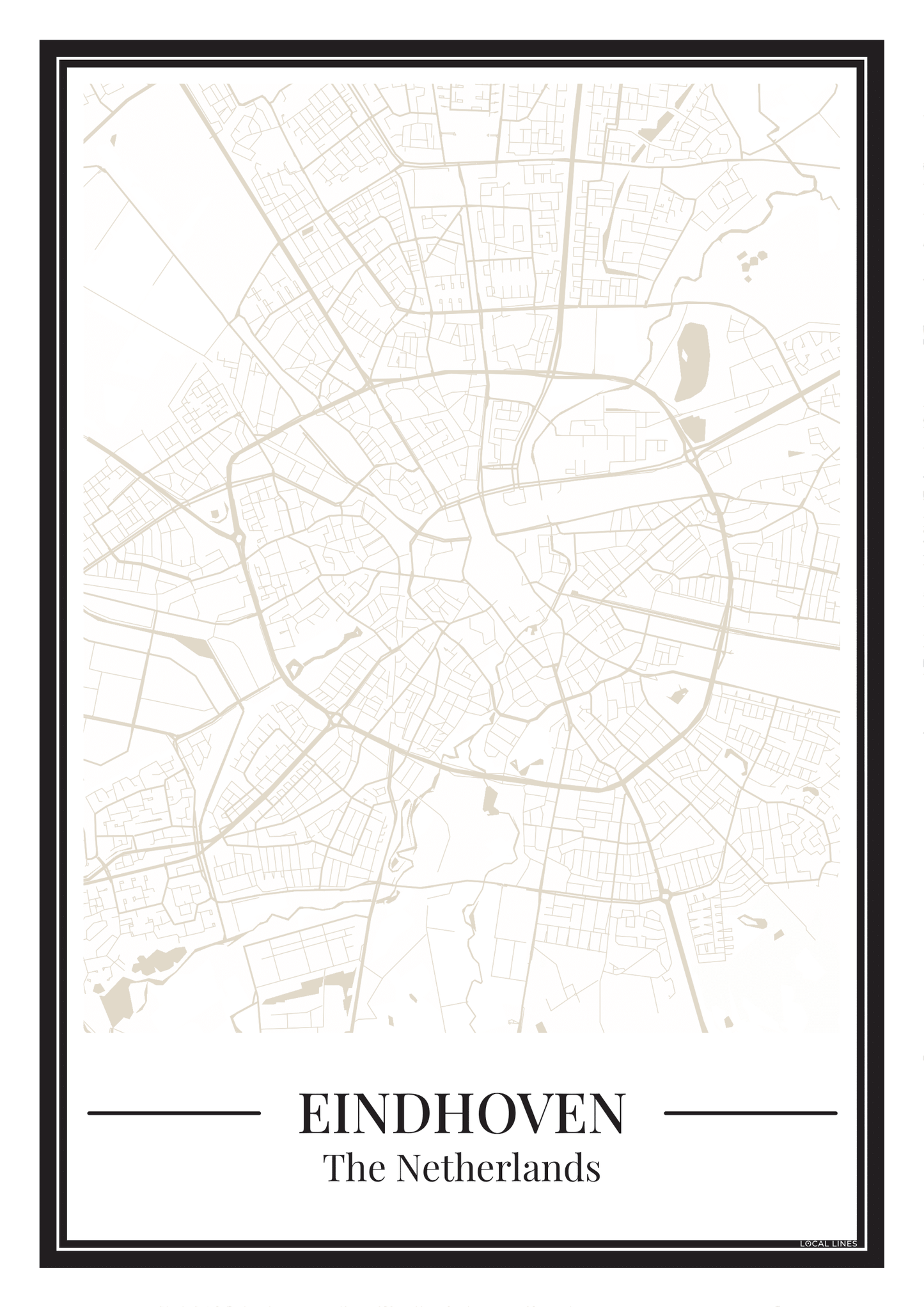 Eindhoven - Poster Warm Sand