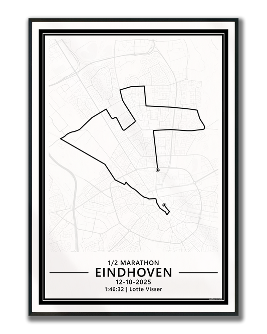 Halve Marathon Eindhoven hardloopposter