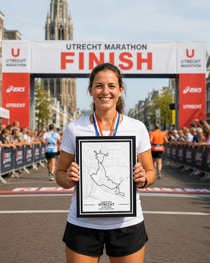 Marathon Utrecht 2026 Hardloopposter