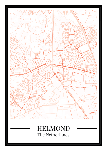 Helmond - Poster Warm Peach