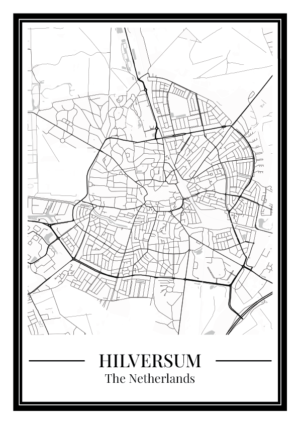 Hilversum - Poster Classic