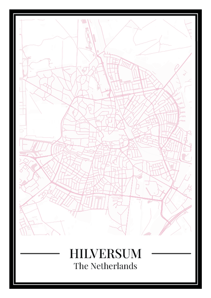 Hilversum - Poster Blush Pink