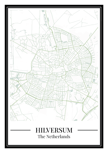 Hilversum - Poster Sage Green