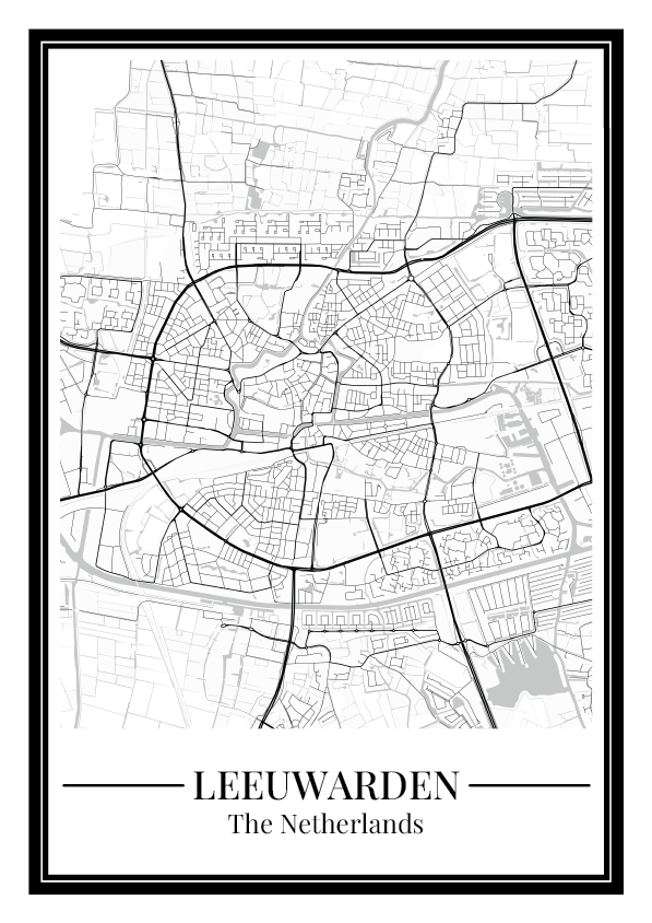Leeuwarden - Poster Classic