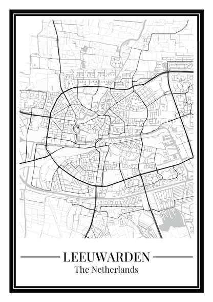 Leeuwarden - Poster Classic