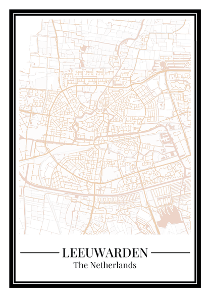 Leeuwarden - Poster Warm Sand