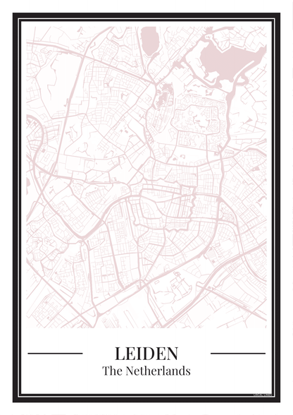 Leiden - Poster Blush Pink