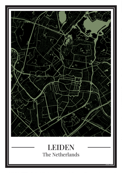 Leiden - Poster Cool Mint