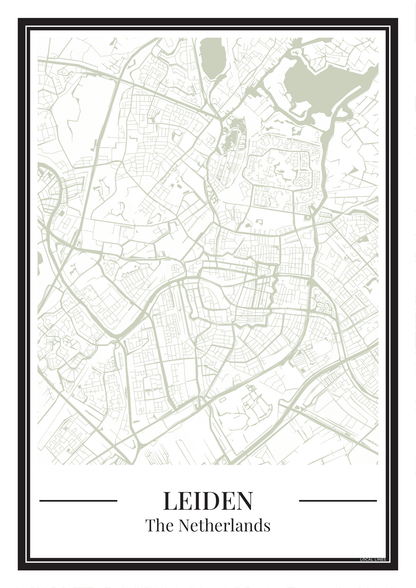 Leiden - Poster Sage Green