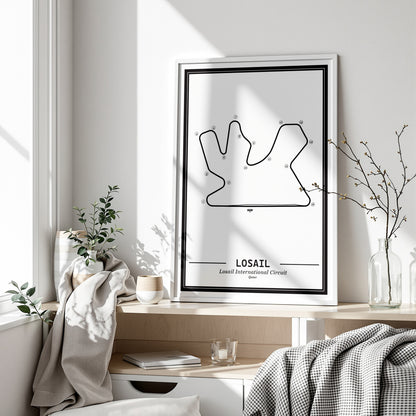 Poster Losail Formule 1 Circuit | Wit