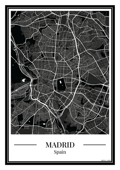 Madrid - Poster Classic