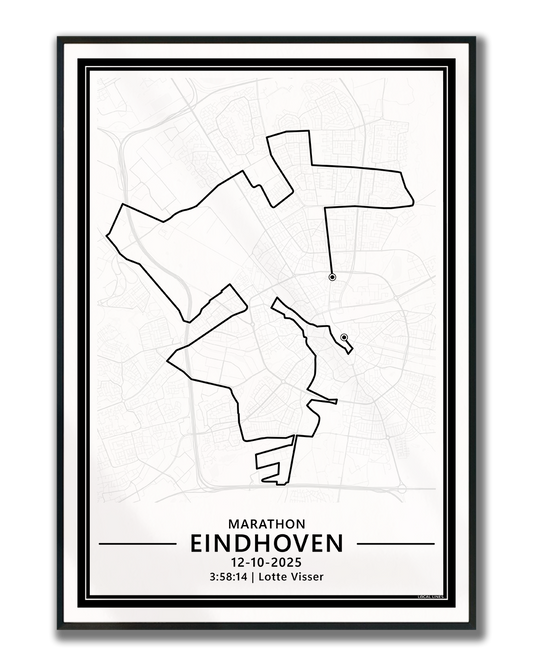 Marathon Eindhoven hardloopposter