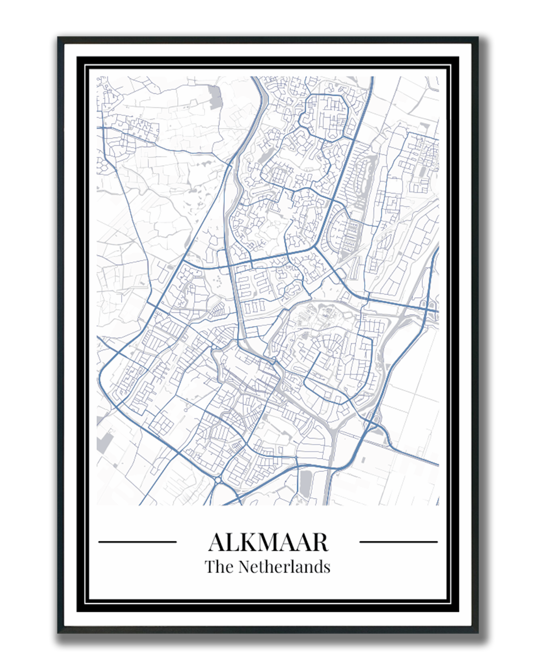 Alkmaar - Poster Slate Blue