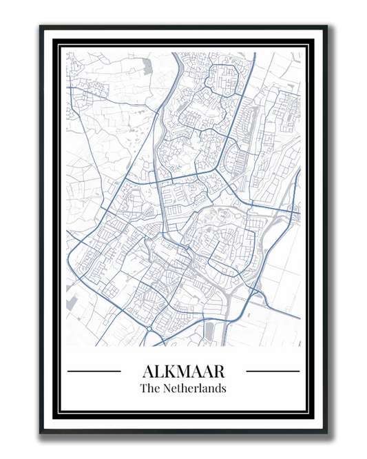 Alkmaar - Poster Slate Blue