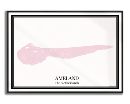 Ameland - Poster Blush Pink