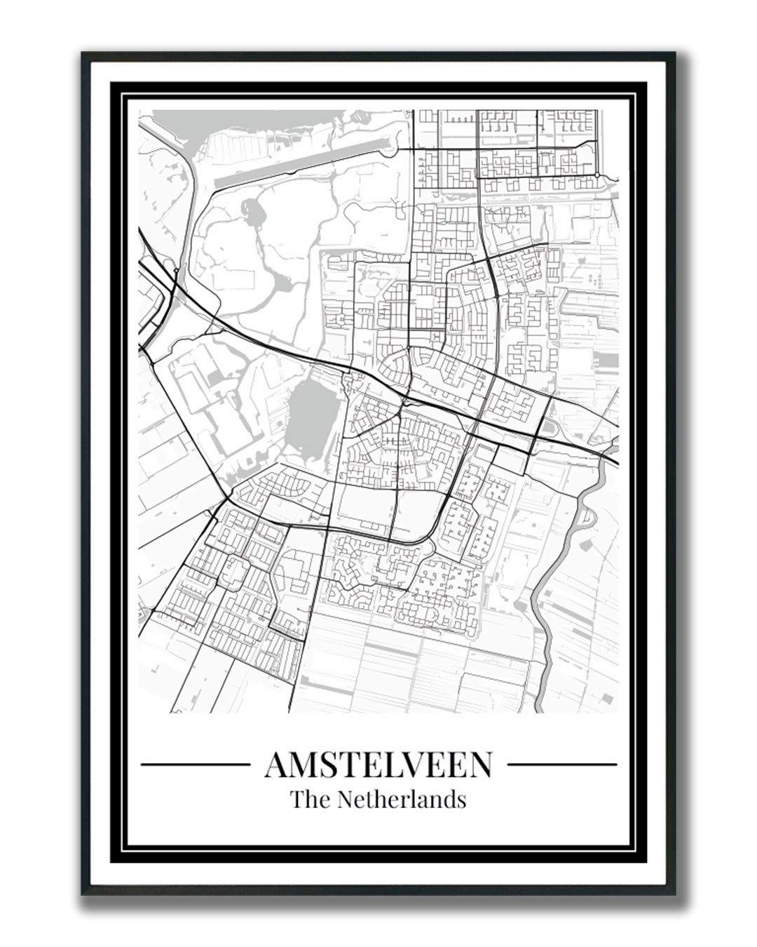 Amstelveen - Poster Classic