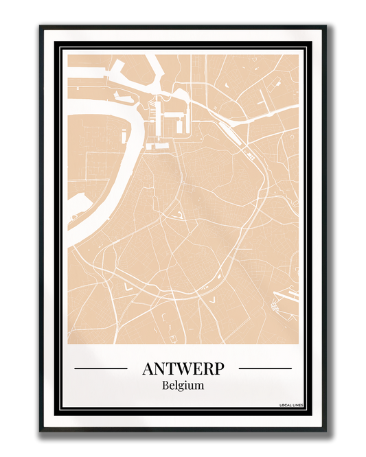 Antwerp - Poster Warm Sand