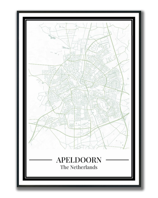 Apeldoorn - Poster Sage Green