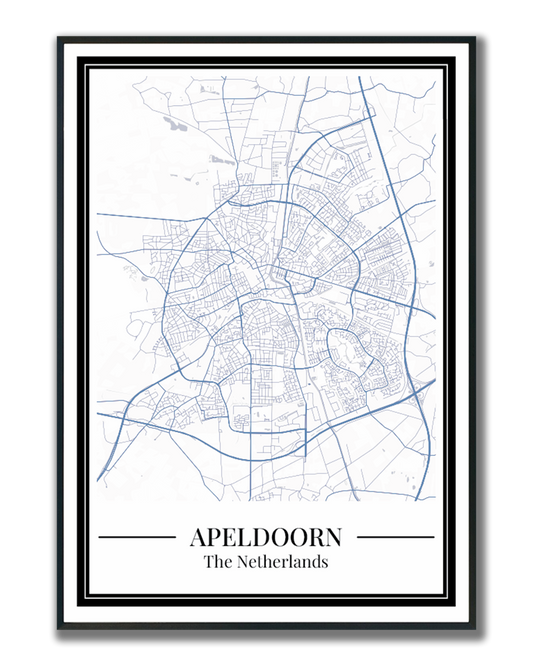 Apeldoorn - Poster Slate Blue