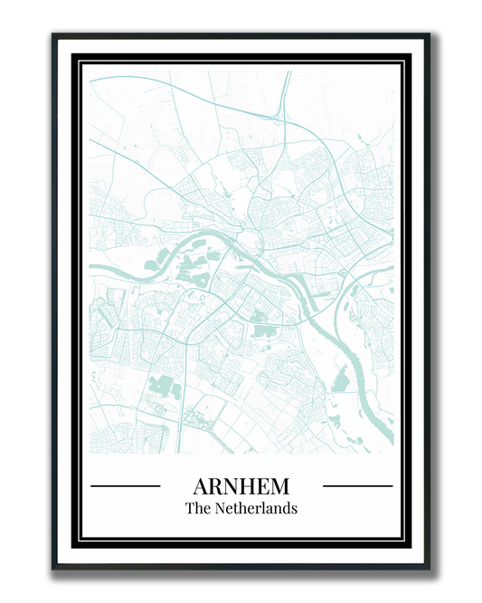 Arnhem - Poster Aqua Blue