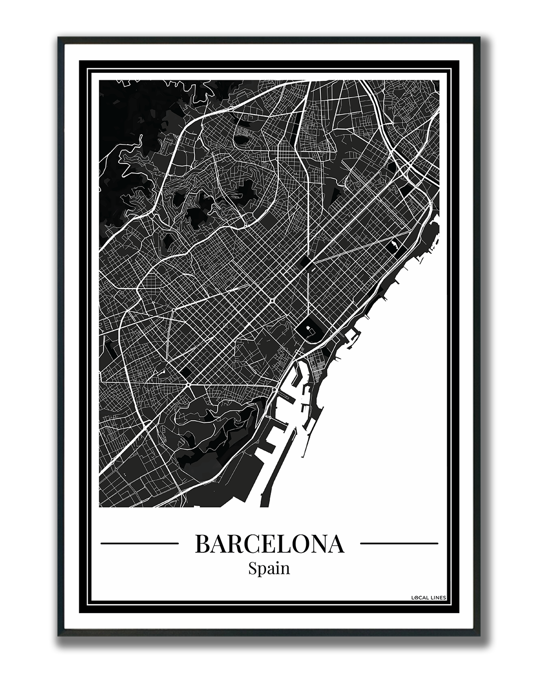 Barcelona - Poster Classic