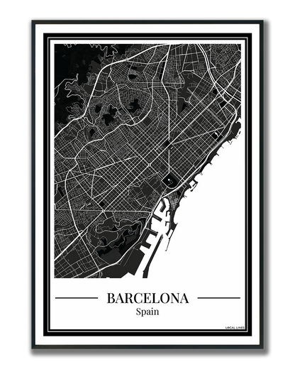 Barcelona - Poster Classic