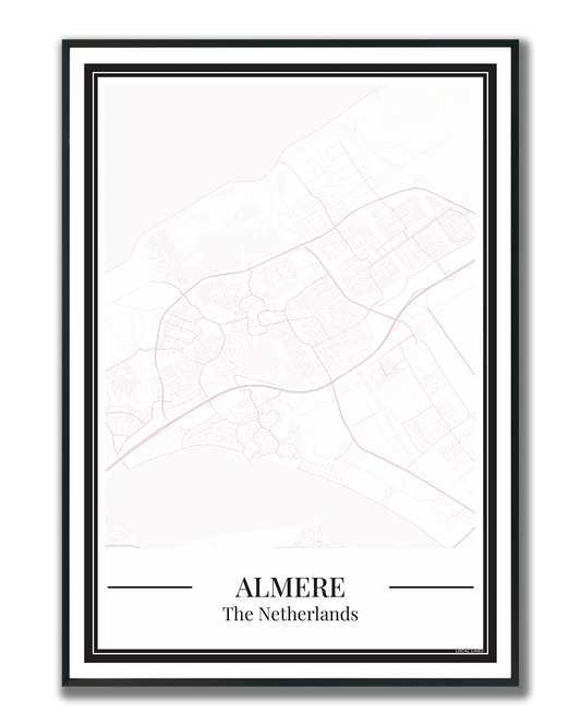 Almere - Poster Blush Pink