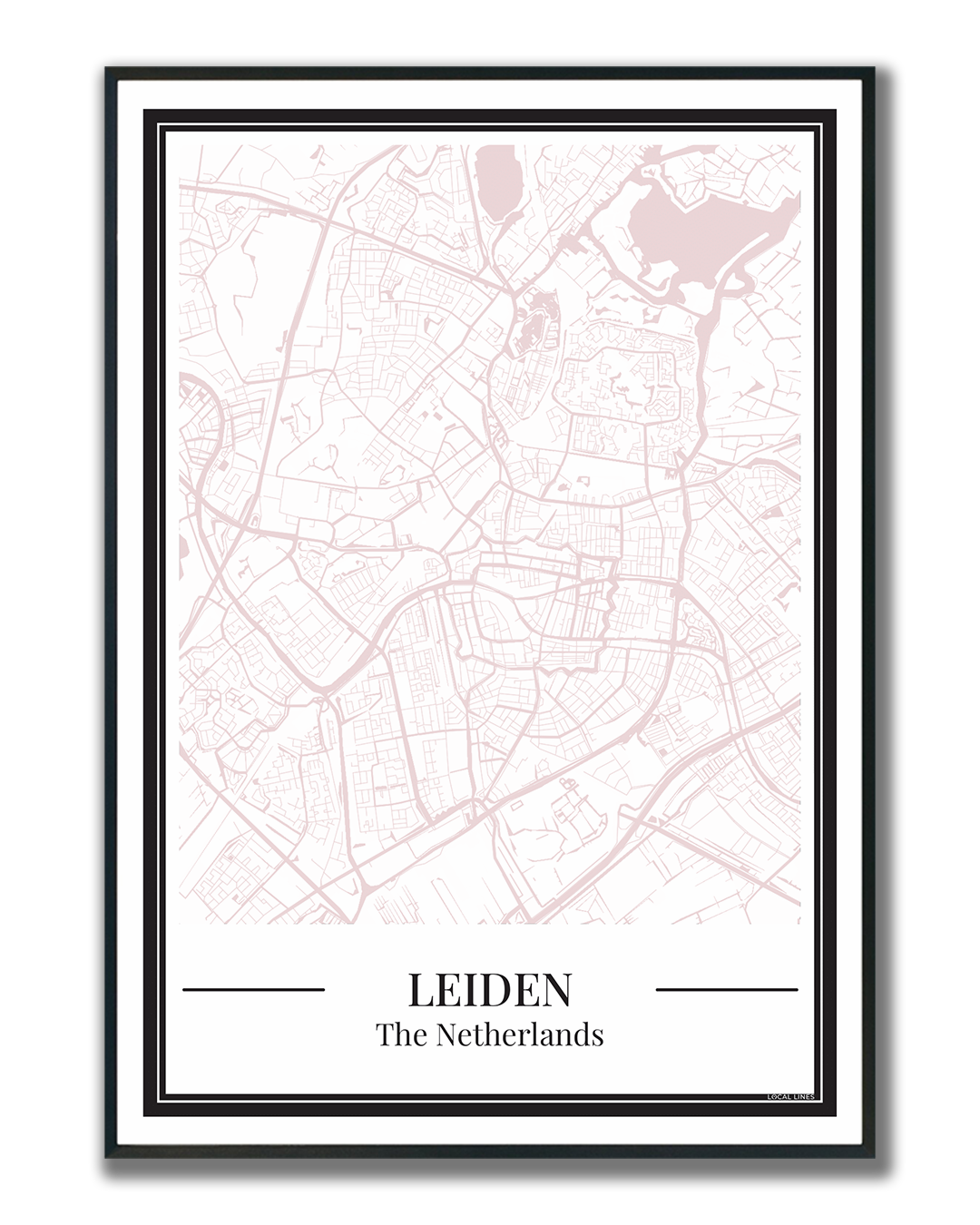 Leiden - Poster Blush Pink