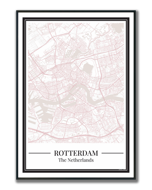 Rotterdam - Poster Blush Pink
