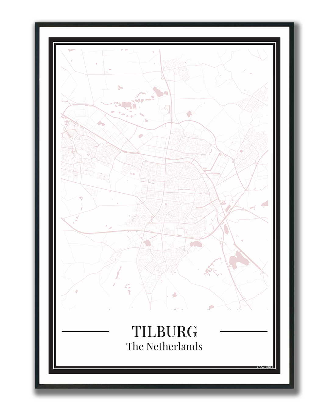 Tilburg - Poster Blush Pink