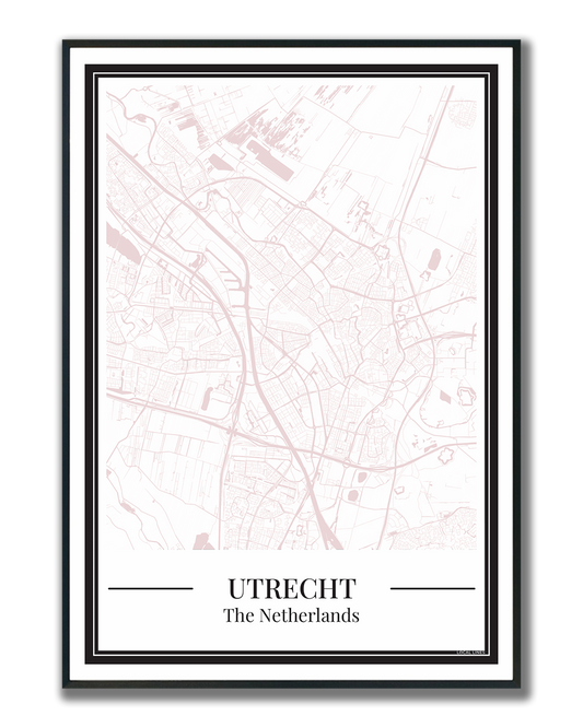 Utrecht - Poster Blush Pink