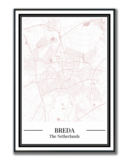 Breda - Poster Blush Pink