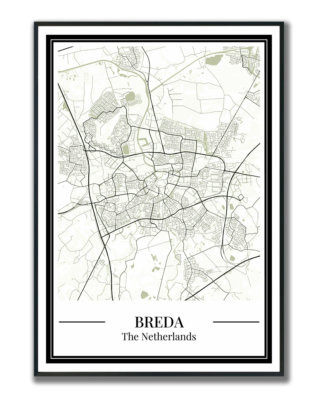 Breda - Poster Sage Green