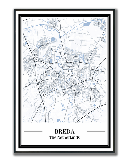 Breda - Poster Slate Blue