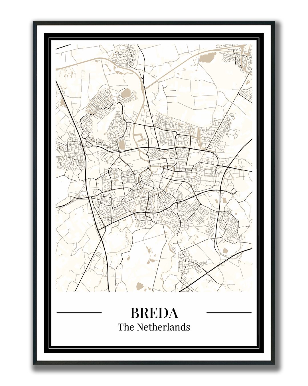 Breda - Poster Warm Sand