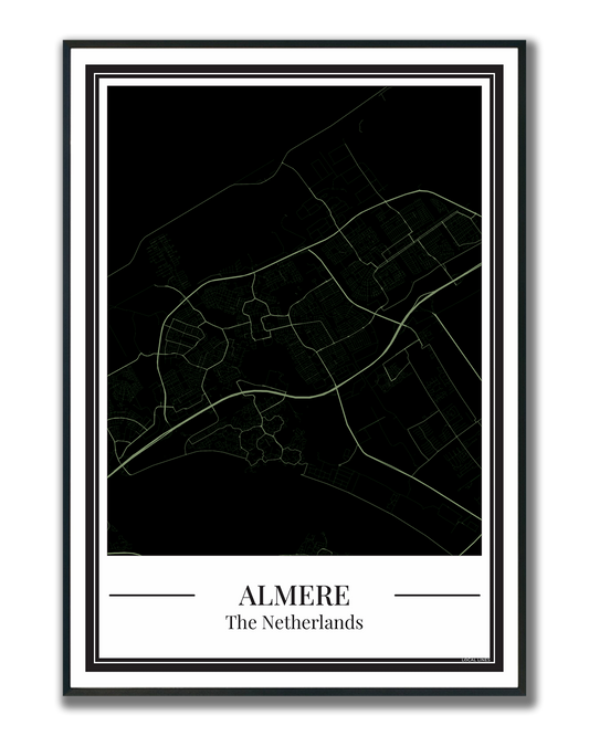 Almere - Poster Cool Mint