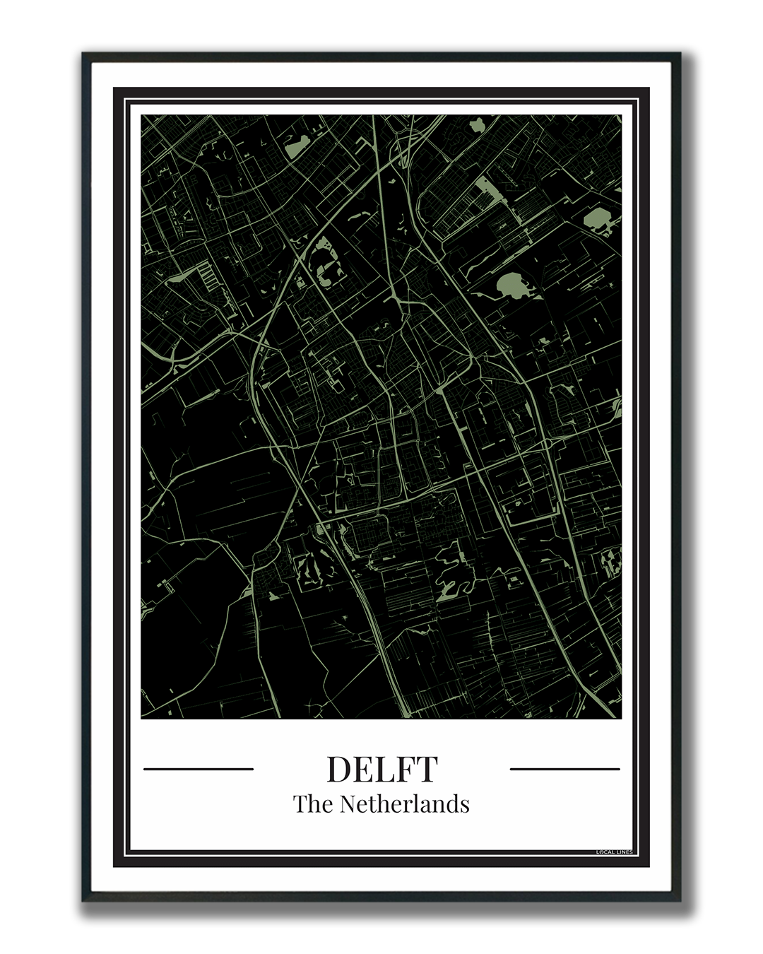 Delft - Poster Cool Mint