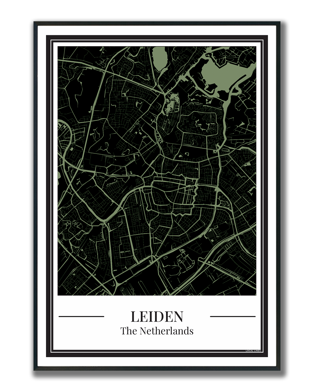 Leiden - Poster Cool Mint