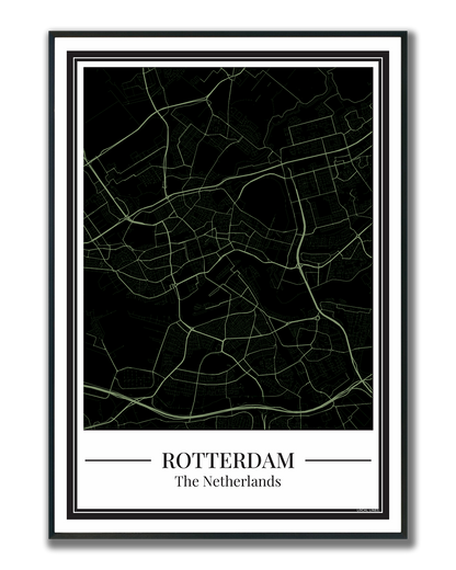 Rotterdam - Poster Cool Mint